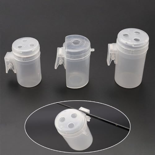 Suitable for Any Pole Fishing Rod Clip Feeder Cup, Pellet Cup Bait Accessory (M)