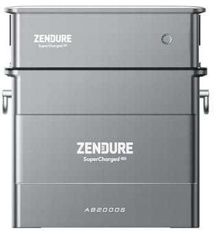 Zendure SolarFlow Ace 1500 AVCE AB2000S Batterie 1920 Wh, Entrée AC 900W, Entrée Solaire 400W, Jusqu'à 1200W Sortie AC, UPS 20ms, Idéal pour Urgences, Camping, Utilisation Extérieure, etc.