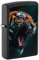 Zippo Tiger Roar Design Schwarz Matt Taschenfeuerzeug