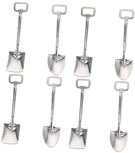 TOPBATHY 32 Stk Dessertlöffel Tragbares Esslöffel-werkzeug Flaschenöffner Rührlöffel Obstlöffel Praktischer Esslöffel Praktischer Suppenlöffel Eislöffel Dosenöffner Rostfreier Stahl Silver
