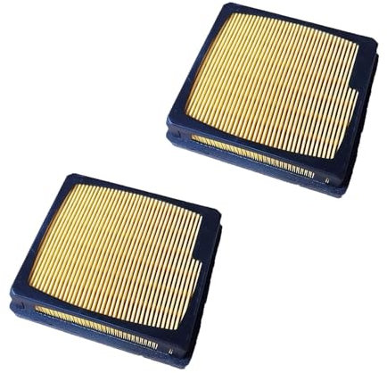 QASULER 2/3/4/10 PCS Luftfilter-Trennsäge-Gartengerätezubehör, for Husqvarna, K750 5441816-02 5063672-03 Rasenmäher-Luftfilter(2pcs)