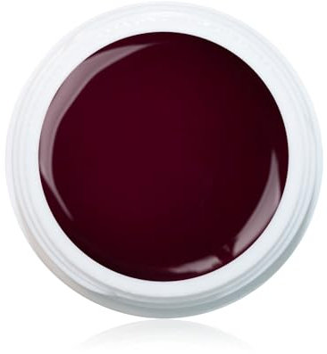 Farbgel für Gelnägel Rot 5ml, Black Cherry, Dunkles Rot mit edlem Glanz für verführerische Nägel & Abendlooks, LED & UV geeignet, Deutsche Marke, Lynis-Nailshop.de