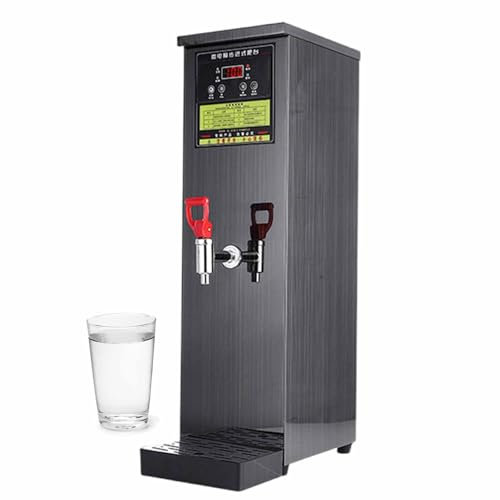 pealiritansemen Automatic Hot Water Dispenser, 2500 W Boiling Water Machine With Water Connection, Stainless Steel Water Boiler, Boiling Water Tap, For Restaurants, Coffee Shops, Offices,Black