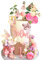 31 Stück Fee Kuchen Dekoration Pilz Haus Tortendeko Pilz Cake Topper Feen Kuchen deko Garten Feen Tortendeko Fee Partybedarf