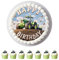 Anemowind 11 pcs Edible Cake Toppers-Tractor Birthday Cake Decorations, Rice Paper Cupcake Decos for Tractor Party, Kids Birthday Cake Decor