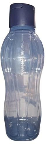 Tupperware to Go Eco Eco Easy Flip Top Botella EcoEasy para ácido carbónico, XL, 1 litro (azul lila)