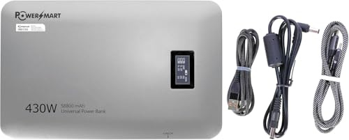 PowerSmart 430W Universal Externer Akku 58800mAh Ladegerät für Digital Camera, Game System, MP3 Players