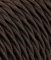 Cable eléctrico trenzado/trenzado revestido de tela. Color marrón algodón. Sección 3 x 0,75 (10 metros)