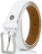 LINDENMANN Gürtel Herren Ledergürtel Herren/Gürtel Herren, Rindleder XL, in 2 Farben, cognac/weiss, Größe/Size:125, Farbe/Color:weiß