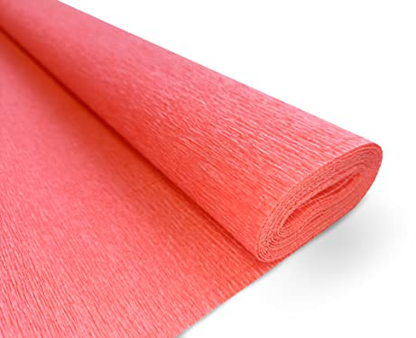 Interdruk Krepppapier Premium 160 g/m2 für Floristen und Kunstprojekte - 109 Hellrosa