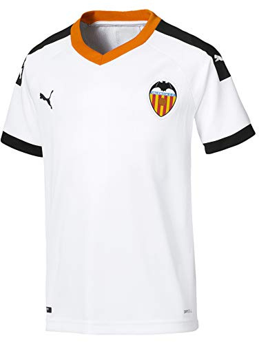Puma Kids Vcf Home Shirt Replica Jr Jersey - White-Puma Black-Vibrant Orange, 128