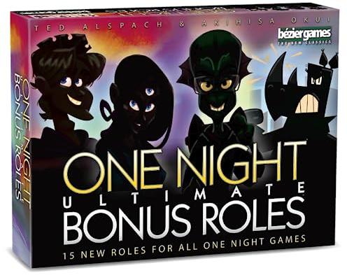 Bezier Games BEZONBR One Night Ultimate Bonus Roles, Mixed Colours