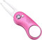 Mile High Life Ganzmetall Faltbares Golf Pitchgabel mit Pop-up Taste & Magnetkugel Markierung (Pink Curve)