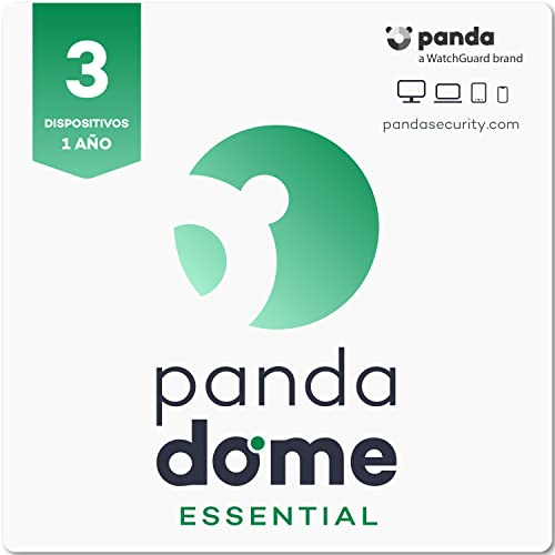 Panda Dome Essential 2024 - Cloud Antivirus & VPN, Gaming Mode (3 devices)