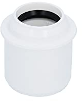 HT Rohr Reduktionsstück Ø DN 50/40 mm | Abwasser Kunststoff Abflussrohr Kurz Kunststoffreduktion PVC PP Verbindung Anschlussstück Abwasserreduktion