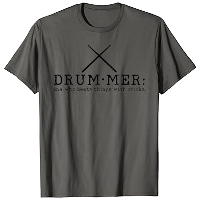 Schlagzeuger Shirt - Definition Wörterbuch Funny Drums T-Shirt T-Shirt