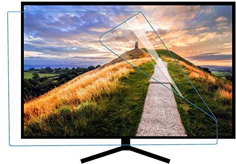 Tv Film Anti Glare 42-47 Inch, Lcd Screen Protector, Anti Glare Tv Screen Protector Hd/matte Protective Film, Anti Myopia, Radiation Protection,Matte-42inch(917x516mm)