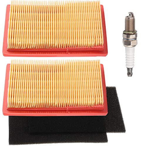 ZAMDOE Luftfilter 951-10298, mit Vorfilter für MTD Cub Cadet SC100 951-14632 für Kohler 14 083 01-S 149cc XT6 XT7 XT149 XT173 XT675 XT800 /350, 450, 550 Serie Rasenmähermotor, mit Zündkerze