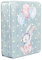 MediMuc Hase mit Luftballons - Dose, Gebäckdose, Geschenkdose, Vorratsdose, Osterdose, Sammlerdose - Maße: (Länge x Breite x Höhe): 14,3 x 10,8 x 3,0cm