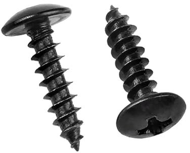 ORANXIN M6 x 30mm 40 Pcs Acier Carbone Tête ronde Vis à bois Cruciformes Tête de Champignon Vis autotaraudeuses