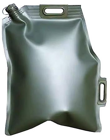 Bidon d'essence Sac de stockage d'essence pliable, conteneur d'essence de moto de voiture d'essence Diesel de secours d'urgence extérieure, 1/2/5/7 gallons (Size : 10L/2 Gallon)