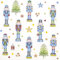 HOME FASHION Serviette Nutcrackers 33x33cm 20 Stück festlich weihnachtlich dekorativ