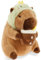 Kayuneed Niedliche Capybara Kuscheltier mit Dinosauriern - 30cm Capybara Plüschtier, Capybara Plüsch Kissen Spielzeug, Capybara Plushie Puppen, Geburtstagsgeschenk für Jungen Mädchen und Home Deko