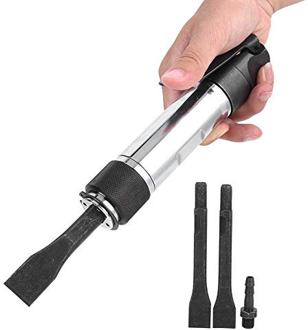 Air Chisel Kit, Handheld Air Hammer Kit Air Hammer Gun Professional Handheld Pneumatic Shovels Tools CZ2 G1/4in 1.5J/min