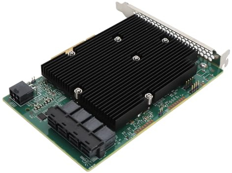 LSI HBA Raid Controllers, LSI SAS 9300 16I HBA Card 12Gbps 16 SATA SAS Port HBA Controller Card for for Linux for VMware for Freebsd