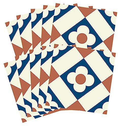 Uonlytech 10 Blatt Wandaufkleber Modern Papier Teppich Fälschung Wand Abziehen Und Aufkleben Übergang Liner Sockelleiste Linoleum Ziegel Hängend Decke Wandgemälde Streifen Tür Pvc
