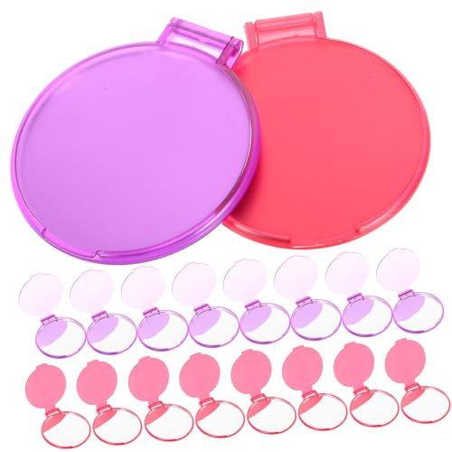 DECORNIJIA 24pezzi Specchi Trucco Tascabile Specchietto Rotondo Specchio Cosmetico Ad Alta Definizione Per Make up Da Usare Casa Portare in Borsa