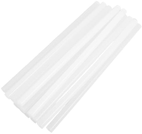 Housoutil 18pcs Hot Melt Glue Sticks High Temp Resistant Diy Crafting Glue Rods Alternative
