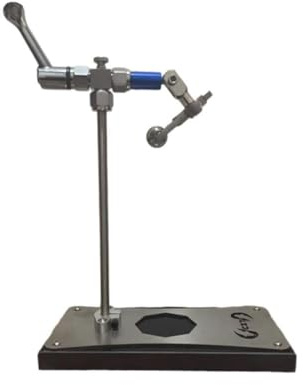 F Fityle Étau de Montage de Mouches, équipement de pêche pour débutants, Robuste, Rotation à 360 degrés, Fabrication de leurres, Outil de Montage de Mouches