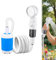 Campingdusche, Tragbare Outdoor Dusche, Camping Dusche mit Pumpe, Mobile Dusche Außenduschen mit Duschkopf, für Camping Reisen Garten Wandern Autowaschen (Dusche)