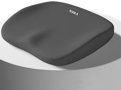 AIXIMA Autositzkissen, Sitzkissen Bürostuhl, Memory Foam Kissen, für Auto, Bürostuhl (Schwarz)