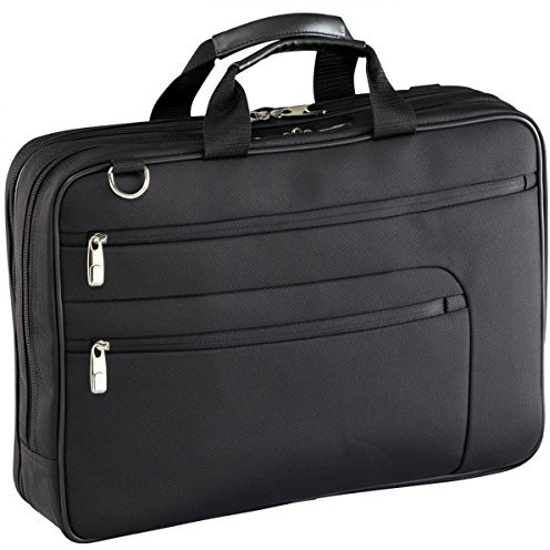 Bowatex D & N Aktentasche Arbeitstasche 44 cm Laptop Business Schwarz 3107
