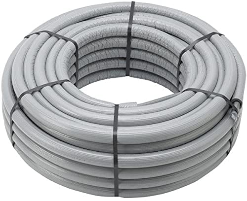 Viega Raxofix PE-Xc/AI/PE-Xc-Rohr 16 x 2,2mm, 9mm Wärmed., silbergrau, 50m Ring