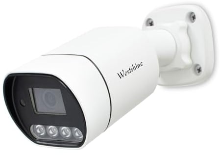 WESTSHINE 5MP AHD Bullet Camera 4MP TVI/CVI Telecamera di sicurezza Outdoor/Indoor IR Nightvision Wide View Angle-Fit per 5MP AHD DVR 4MP TVI/CVI DVR e 960H DVR