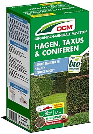 DCM Meststof Taxus, Hagen & Coniferen 1,5 kg