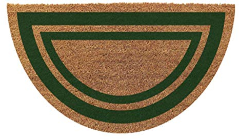 Markotex Zerbino in Cocco (Verde, 40x70 mezzaluna)