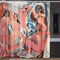 INVIN ART Duschvorhang-Set mit Haken, Les Demoiselles d'Avignon von Pablo Picasso, Home Art Paintings, Bilder für Badezimmer