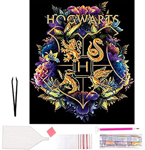 TAIANJI Diamond Painting Kit 5D Diamontpating Set Bilder mit Steinen Kleben mit Zubehör, Harry Diamond Bilder Set Groß Diamant Painting Bilder Diamant Malerei Erwachsene & Kinder