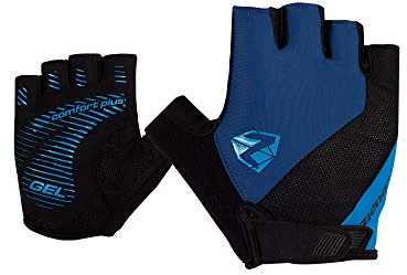 Ziener Herren COLLBY Fahrrad-/Mountainbike-/Radsport-Handschuhe | Kurzfinger - atmungsaktiv/dämpfend, Nautic, 7,5