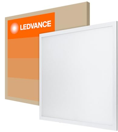 Ledvance LED Panel Kompakt Aluminium Weiß 33W 3630lm - 840 Kaltweiß | 60x60cm - UGR < 19