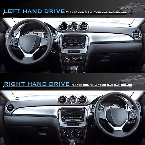 KAMNIK Armaturenbrett Abdeckung Für Hyundai IONIQ LHD 2016-2019 Sonnenschutz Pad Dashboard Abdeckung Dash Matte Nicht-Slip Armaturen,A/LHD