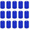 sourcing map 15 Stück Metall Blank Tags Stempeln Blau Blank Dog Tags DIY Gravur Blank Tags für Haustier Hund ID Tags Anhänger Dekoration Handwerk Tags