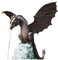 anso Wasserspiel Harz Drache Patiniert Statue Brunnen Skulptur für Garten Home Decor Brunnen Drache