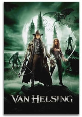VZRSQZK Van Helsing Filmposter, dekoratives Gemälde, Leinwand, Wandposter und Kunstdruck, moderne Familienschlafzimmer-Dekoration, Poster, 30 x 45 cm