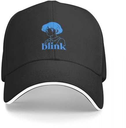 YCYLYLYC Unisex Blink Mädchen Vintage (vor 182) Baseballmütze benutzerdefinierte Hut Angelmütze Kapuze Kappen für Frauen Männer Outdoor Sport Caps Hut Gewaschene Baumwolle