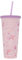 Blue Sky Studios Hello Kitty - Vaso grande con pajita, 700 ml, botella de agua Kawaii, bonito vaso para beber, regalos de Hello Kitty - My Melody